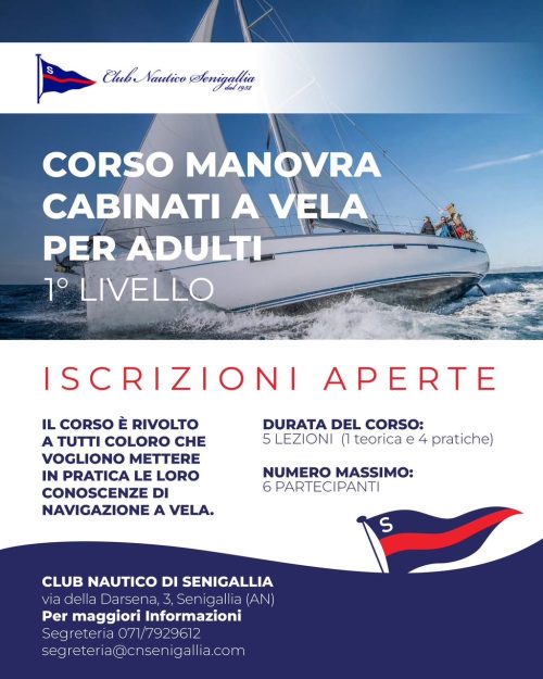 corso manovra cabinati a vela per adulti club nautico senigallia corso manovra cabinati a vela per adulti club nautico senigallia